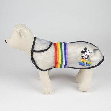 For Fan Pets Disney Pride Dog Raincoat - Black