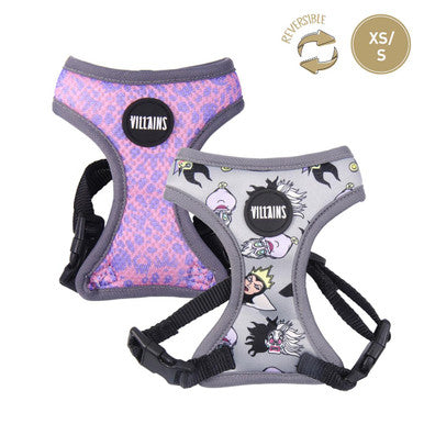 For Fan Pets Premium Disney Villains Adult Dog Harness - Grey