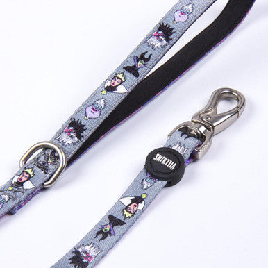 For Fan Pets Premium Disney Villains Adult Dog Leash - Grey