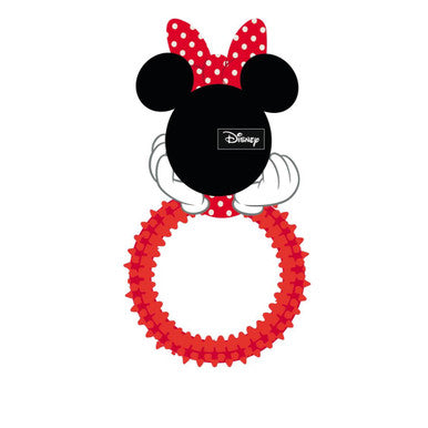 For Fan Pets Minnie Teethers Adult Dog Toy - Red