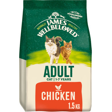 James Wellbeloved Gluten-free Adult Dry Cat Food - Chicken