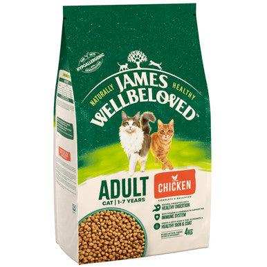 James Wellbeloved Gluten-free Adult Dry Cat Food - Chicken