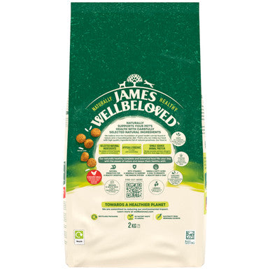 James Wellbeloved Gluten-free Adult Dry Dog Food - Chicken & Rice