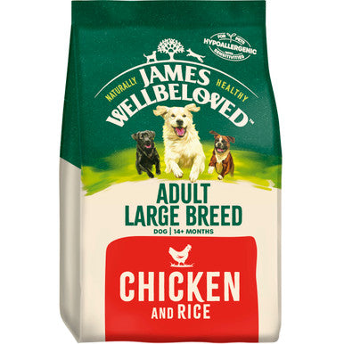 James Wellbeloved Gluten-free Large Adult Dry Dog Food - Chicken & Rice