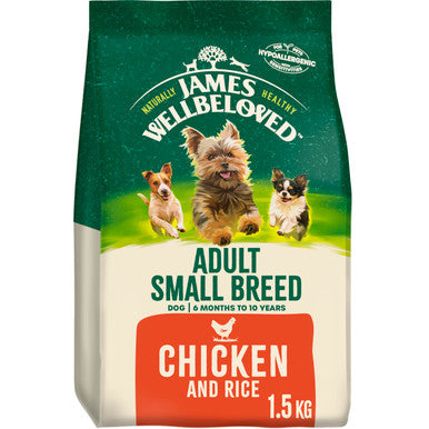 James Wellbeloved Gluten-free Small Adult Dry Dog Food - Chicken & Rice