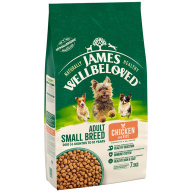 James Wellbeloved Gluten-free Small Adult Dry Dog Food - Chicken & Rice