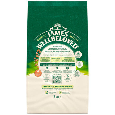 James Wellbeloved Gluten-free Small Adult Dry Dog Food - Chicken & Rice