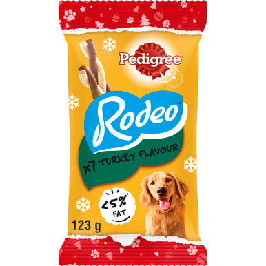 Pedigree Christmas Rodeo Adult Dog Treats - Turkey