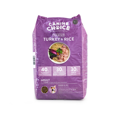 Canine Choice Premium Adult Dry Dog Food - Turkey