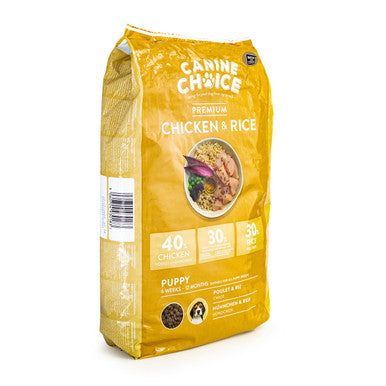 Canine Choice Premium Puppy Dry Dog Food - Chicken