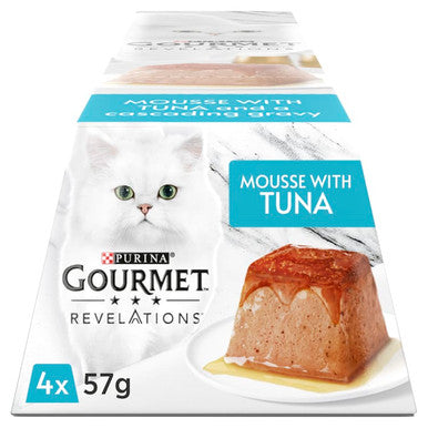 Gourmet Revelations Adult Wet Cat Food - Mousse with Tuna