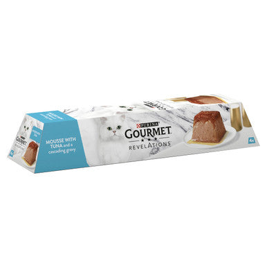 Gourmet Revelations Adult Wet Cat Food - Mousse with Tuna