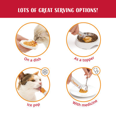 Catit Creamy Grain-free Adult Cat Treats - Chicken