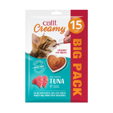 Catit Creamy Grain-free Adult Cat Treats - Tuna