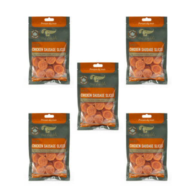 Petface The Dog Deli Sausage Slices Premium Dog Treats - Chicken