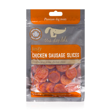 Petface The Dog Deli Sausage Slices Premium Dog Treats - Chicken