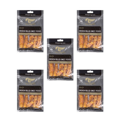 Petface The Dog Deli Rolled Premium Dog Treats - Chicken & Sweet Potato