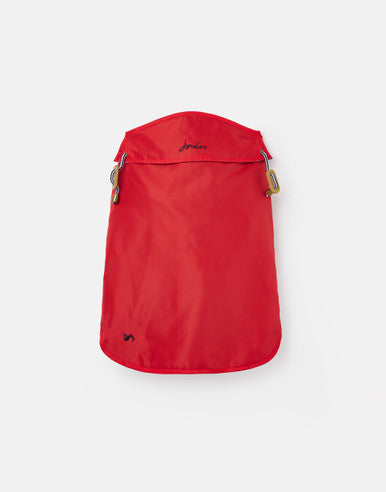 Joules Dog Raincoat - Red