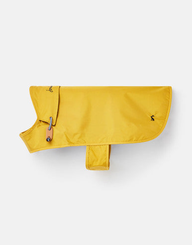 Joules Antique Dog Raincoat - Gold