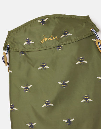 Joules Bee Print Dog Raincoat