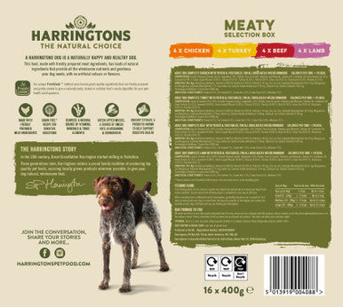 Harringtons Grain-free Adult Wet Dog Food - Meaty Selection