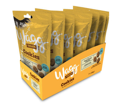 Wagg Cookie Bites Dog Treats - Peanut Butter & Banana