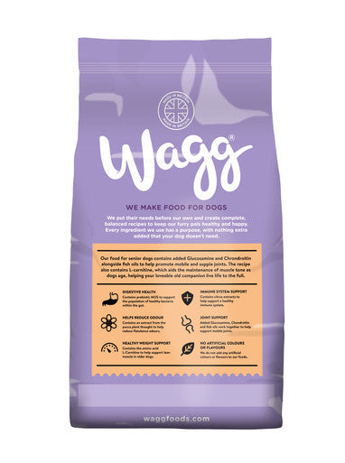 Wagg Senior Dry Dog Food - Chicken & Rice