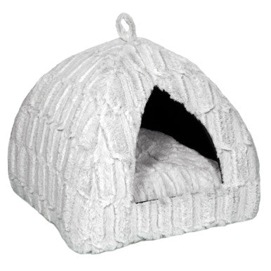 Petface Bamboo Plush Igloo Cat Bed