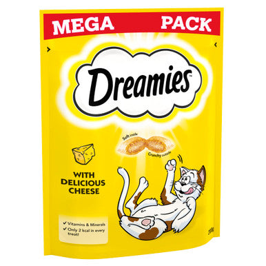 Dreamies Adult and Kitten Cat Treats - Cheese