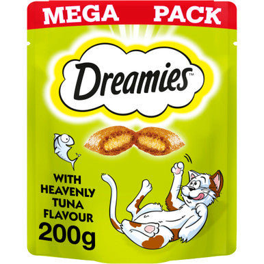 Dreamies Adult and Kitten Cat Treats - Tuna