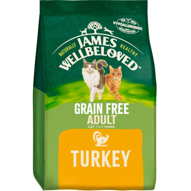 James Wellbeloved Grain-free Adult Dry Cat Food - Turkey