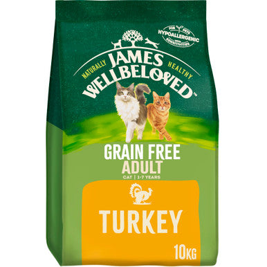 James Wellbeloved Grain-free Adult Dry Cat Food - Turkey