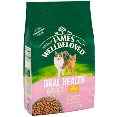 James Wellbeloved Oral Health Gluten-free Adult Dry Cat Food - Turkey