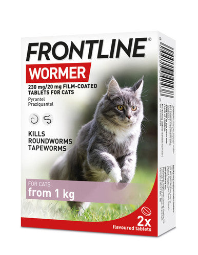 Frontline Wormer Film-Coated Tablets for Cats