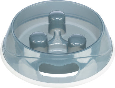 Trixie Slow Feeding Plastic Non-Slip Dog Bowl