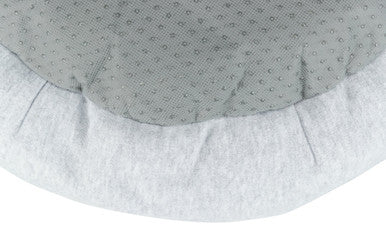 Trixie Junior Round Dog Bed - Light Grey/Light Lilac