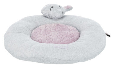 Trixie Junior Rabbit Lying Dog Mat - Light Grey/Light Lilac