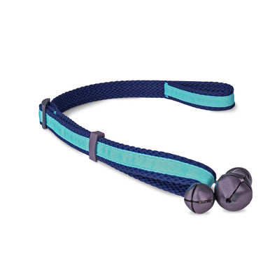 Coachi Toilet Training Bells for Dogs - Navy & Light Blue