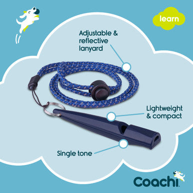 Coachi Training Whistle for Dogs - Navy