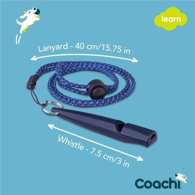 Coachi Training Whistle for Dogs - Navy