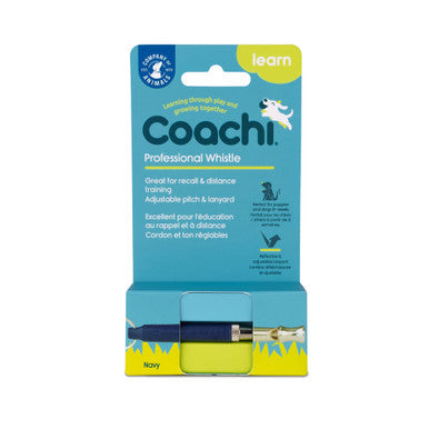 Coachi Professional Whistle for Dogs - Navy