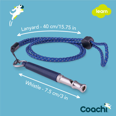 Coachi Professional Whistle for Dogs - Navy