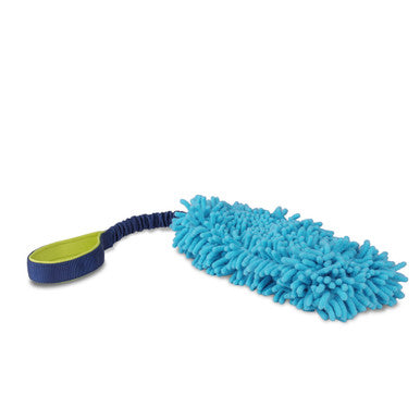 Coachi Tuggi Hide Toy for Dogs - Navy, Lime & Light Blue