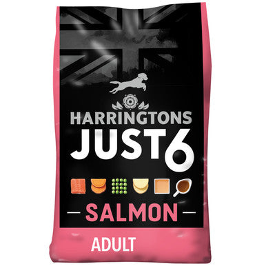 Harringtons Just 6 Grain-free Adult Dry Dog Food - Salmon