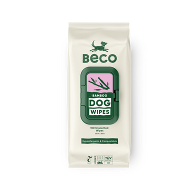 Beco Bamboo Dog Wipes - Unscented