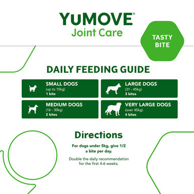 YuMOVE Joint Care Daily Bites Supplement for Young Dogs