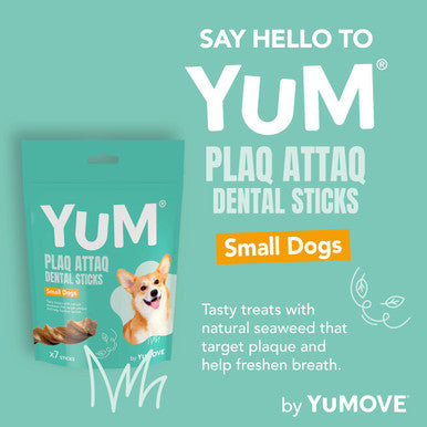 YuM Plaq Attaq Small Dog Dental Sticks