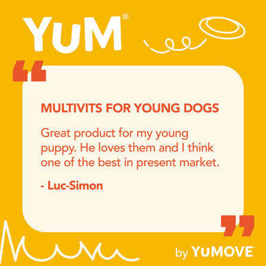 YuM MultiVits 6 in 1 Young Dog Treats