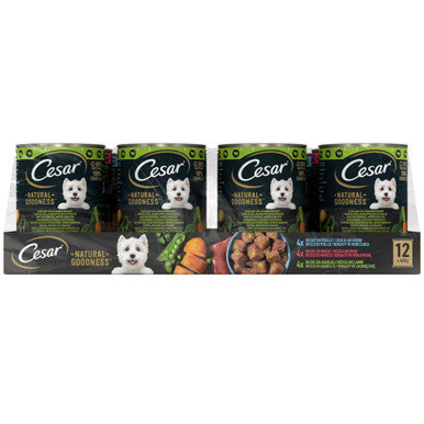 Cesar Natural Goodness Tins Mixed Selection In Loaf