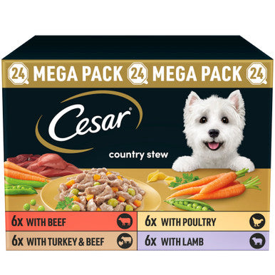 Cesar Country Stew Mixed Selection In Gravy